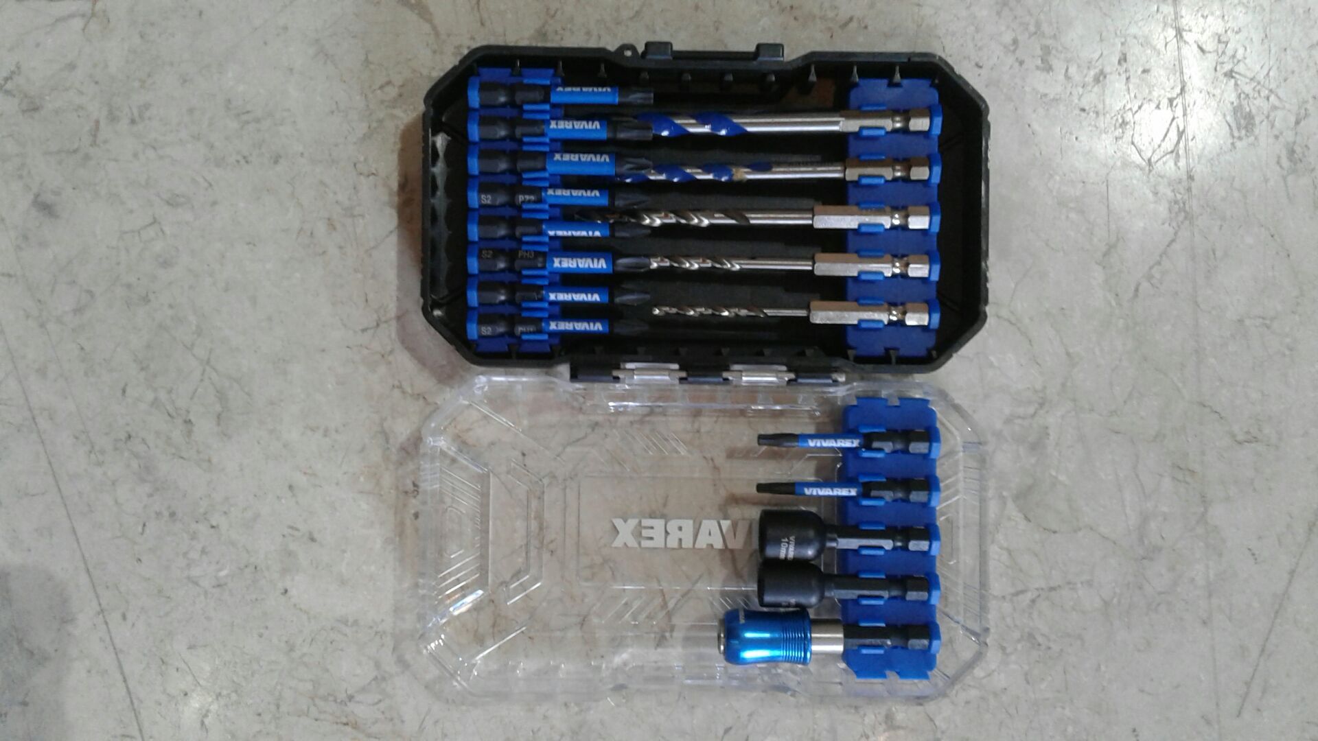 کیت 18 پارچه انواع سر پیچ گوشتی و مته ویوارکس مدل VR1865